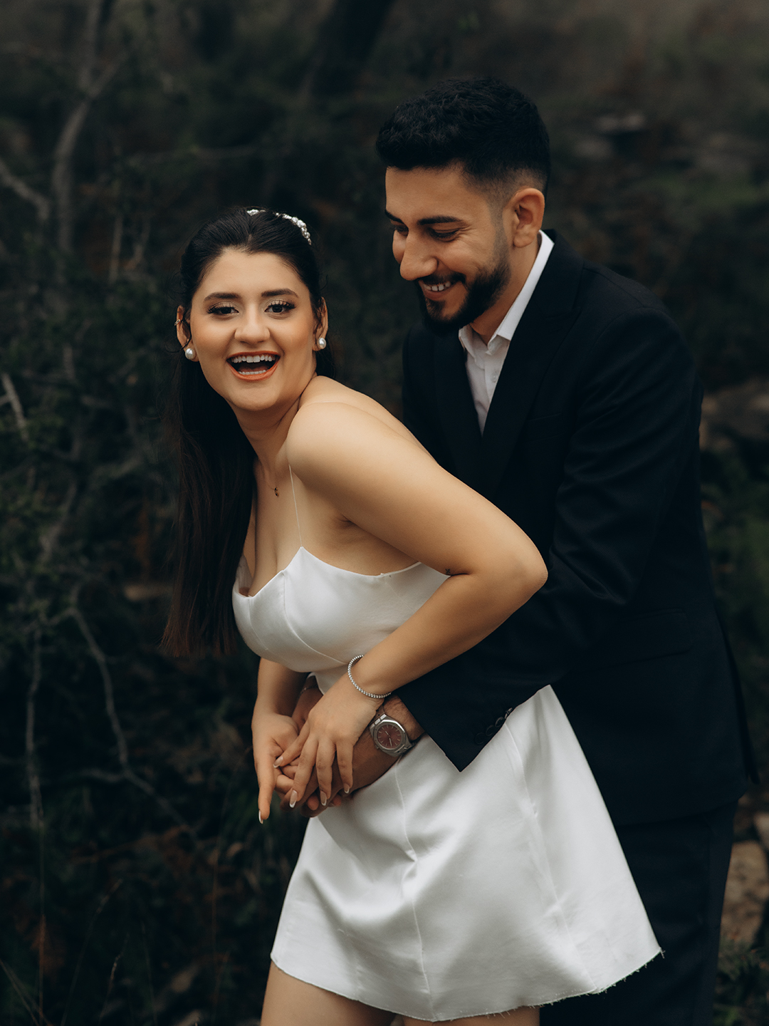 Doğa içinde romantik bir atmosfer